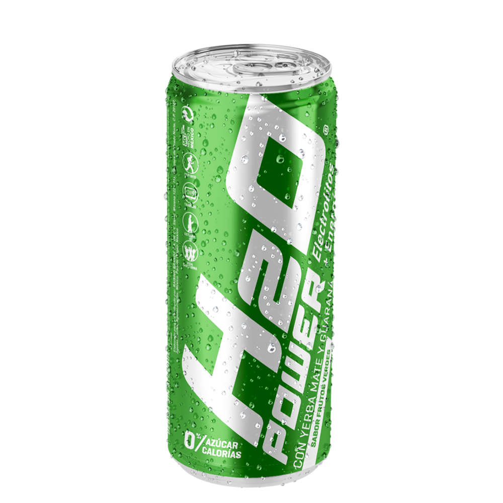 H2O Power Green Fruit Surge can